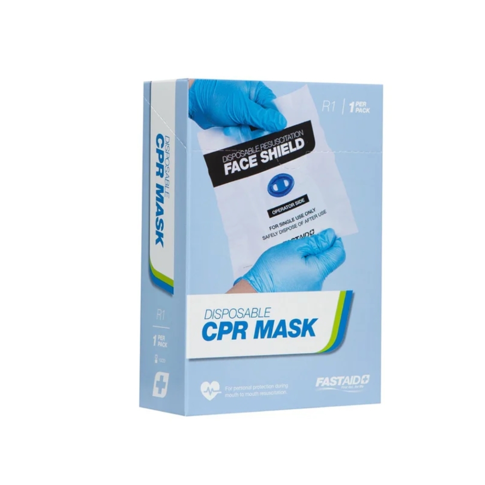 Disposable CPR Face Shield - Non-Return Valve