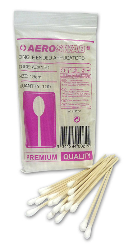 Cotton Tips - Single End 15cm 100pk