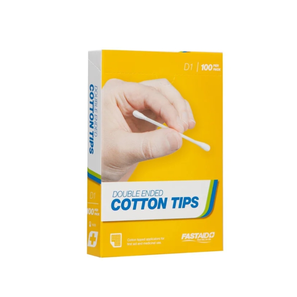 Cotton Tips - Double Ended 7.5cm 100pk