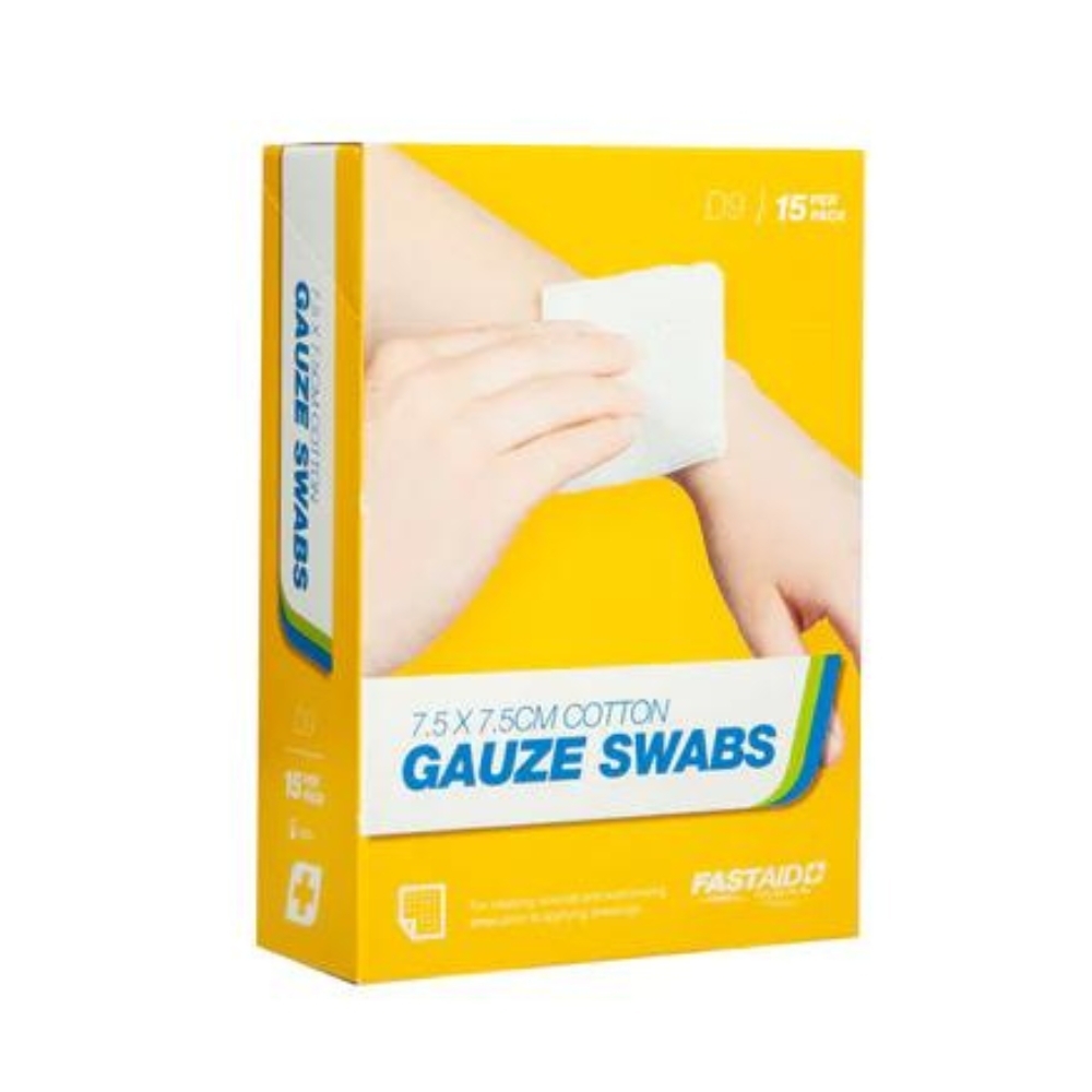 Sterile Gauze Swab - 7.5cm- 15pk
