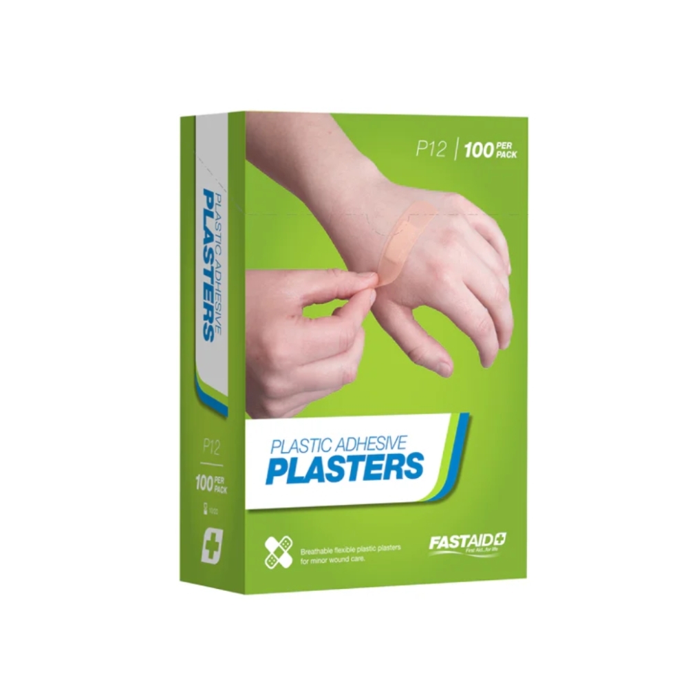 Plastic Adhesive Strips - 100pk