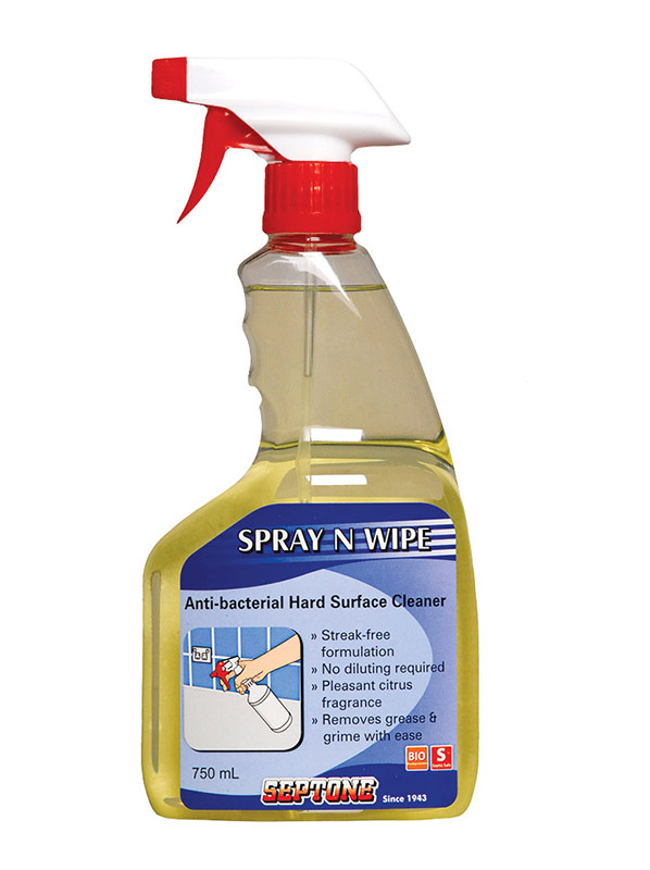 Septone Spray & Wipe - 750ml Trigger Spray Pack