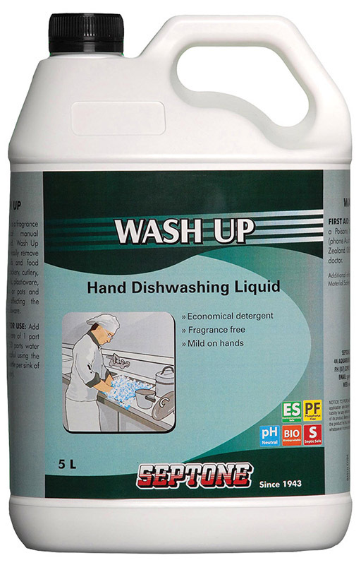 Septone Wash Up Dishwashing Liquid - 5L