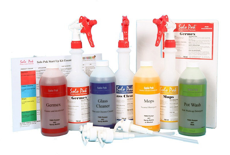 Solo Pak Cleaning System - Essentials Kit