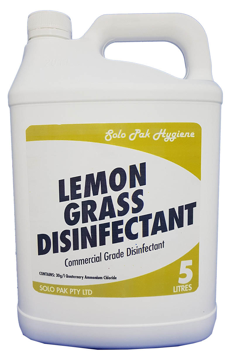 Solo Pak Lemon Grass Disinfectant - 5L