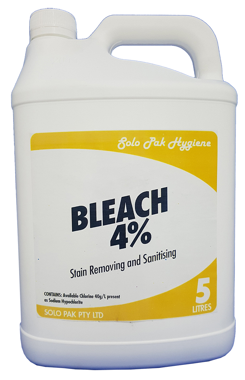 Solo Pak Bleach 4% - 5L