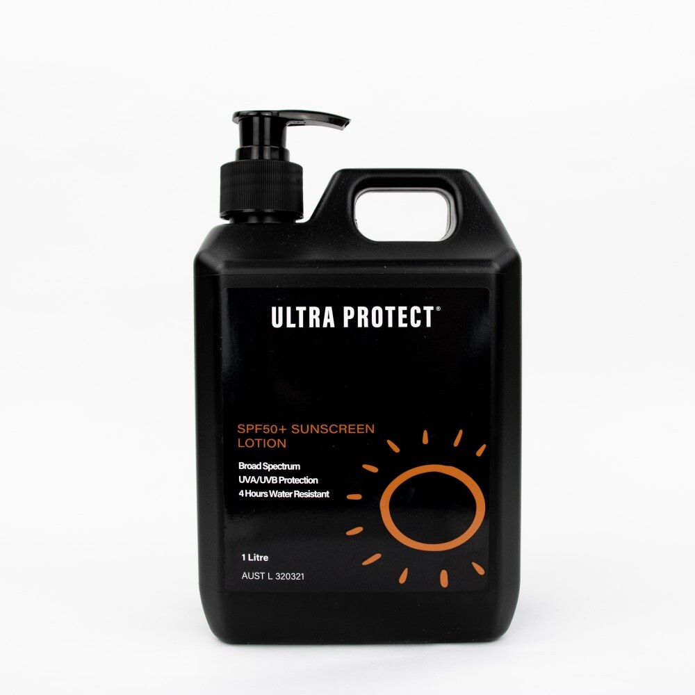 Sunscreen Ultra Protect SPF50+ 1L - with Vitamin E & Aloe Vera