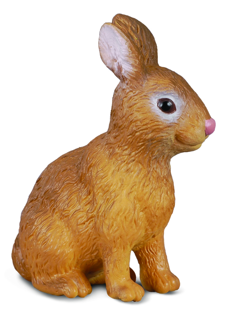 CollectA Woodland Life Replica - Rabbit 4 x 5cmH