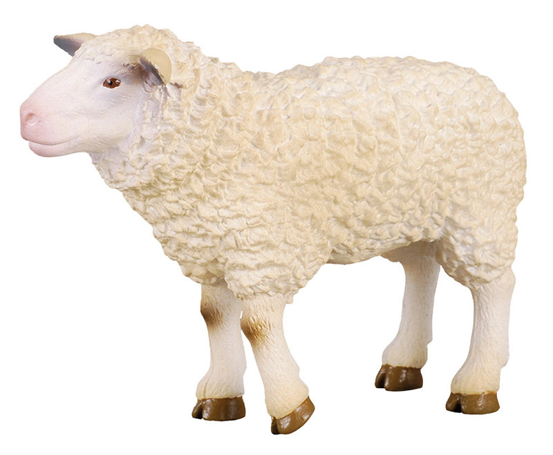 CollectA Farm Life Replica - Sheep 8.5 x 5.5cmH