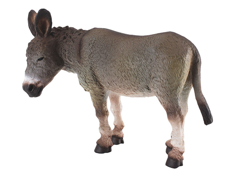 CollectA Farm Life Replica - Donkey 10.5 x 7cmH