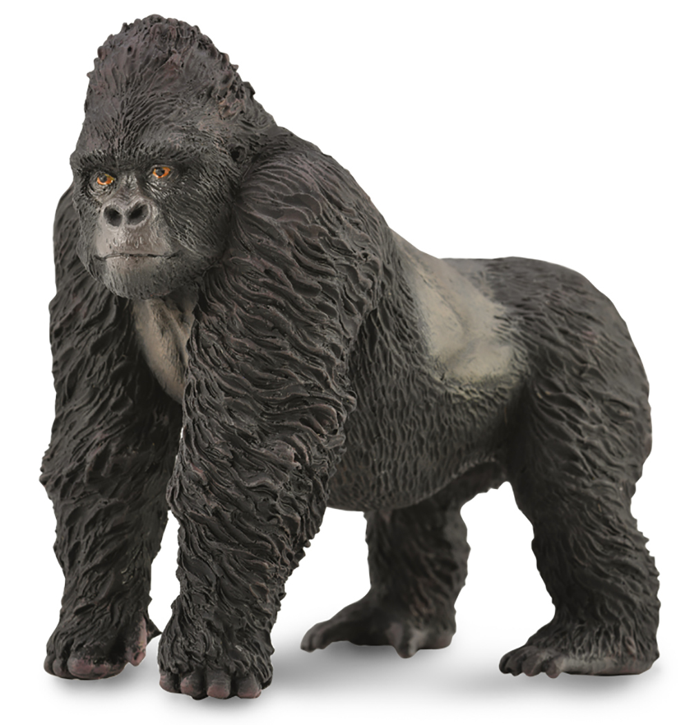 CollectA Wild Life Replica - Silverback Gorilla 8.5 x 8.5cmH