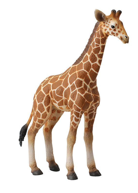 CollectA Wild Life Replica - Reticulated Giraffe Calf 9 x 13cmH