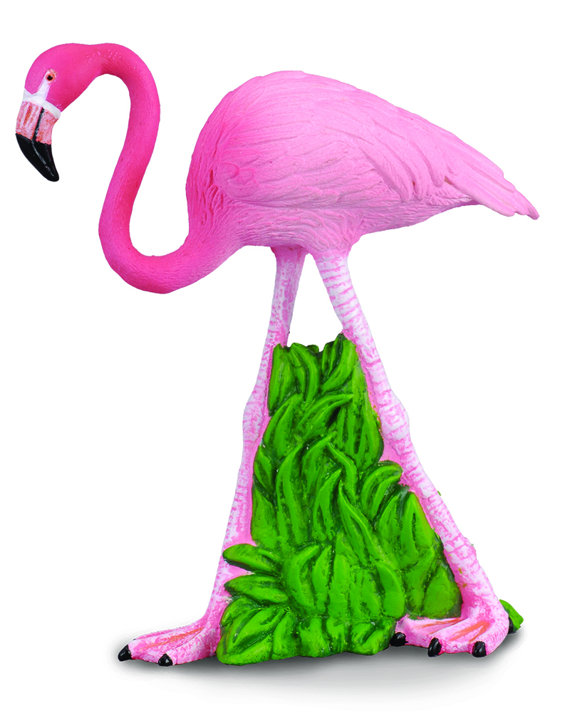 CollectA Wild Life Replica - Flamingo 8 x 9cmH