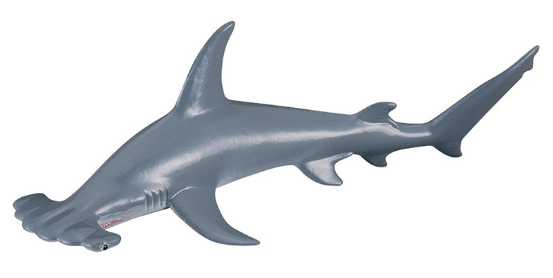 CollectA Sea Life Replica - Hammerhead Shark 15.5 x 5.5cmH