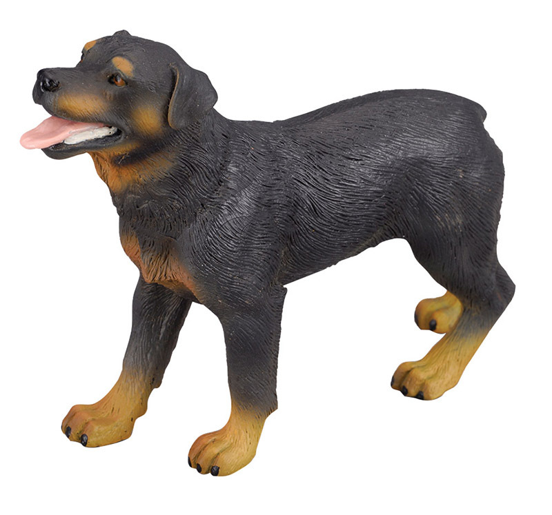 CollectA Cats & Dogs Life Replica - Rottweiler 9.5 x 7cmH