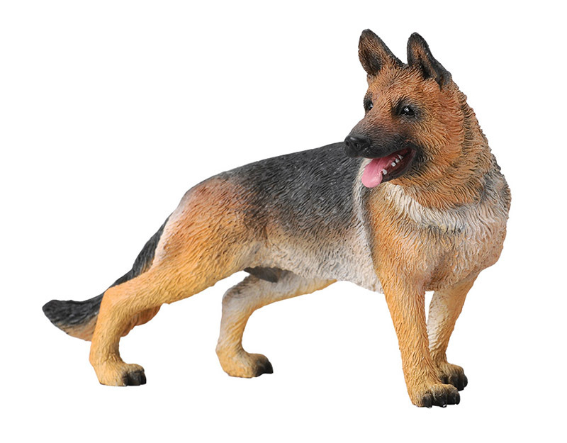 CollectA Cats & Dogs Life Replica - German Shepherd 11 x 7cmH