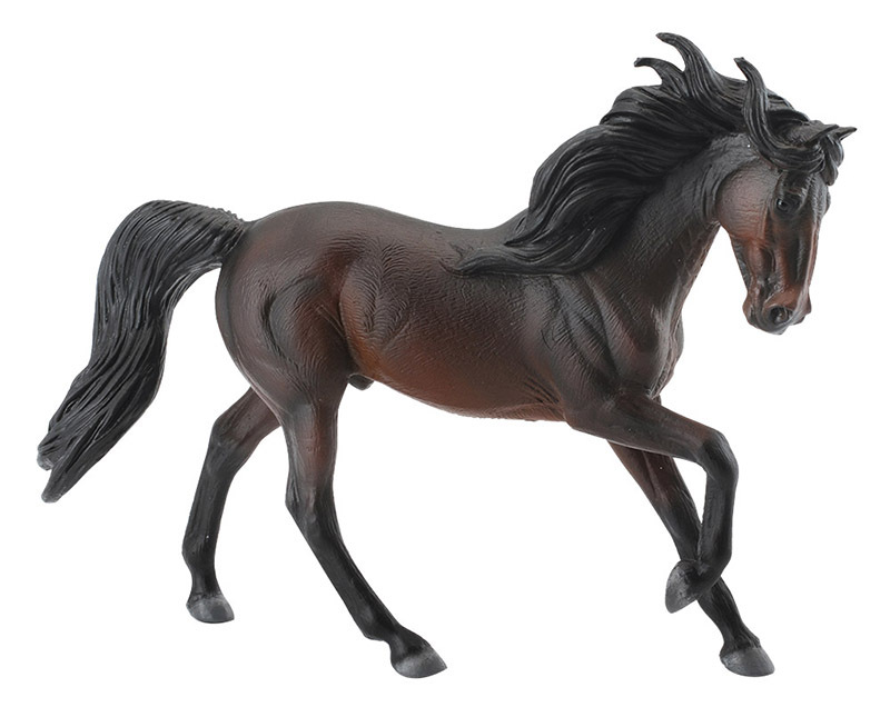 CollectA Horse Life Replica - Andalusian Stallion Bay 26.5 x 17cmH