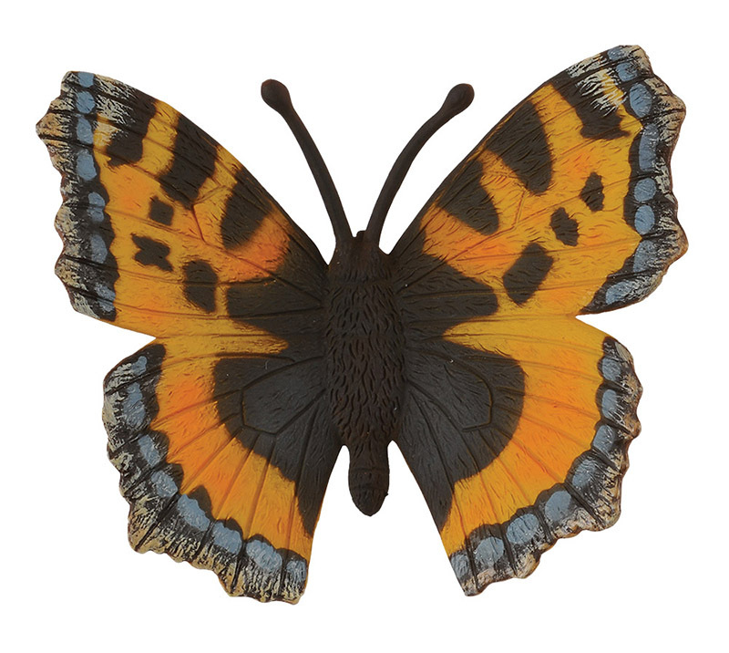 CollectA Insects & Bug Life Replica - Small Tortoiseshell Butterfly 7 x 3cmH
