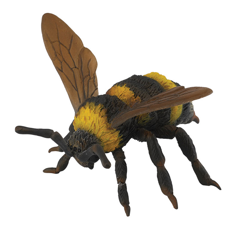 CollectA Insects & Bug Life Replica - Bumble Bee 6.5 x 4cmH