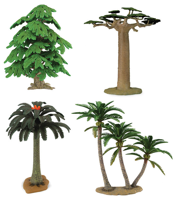 CollectA Tree Replica - Set of 4