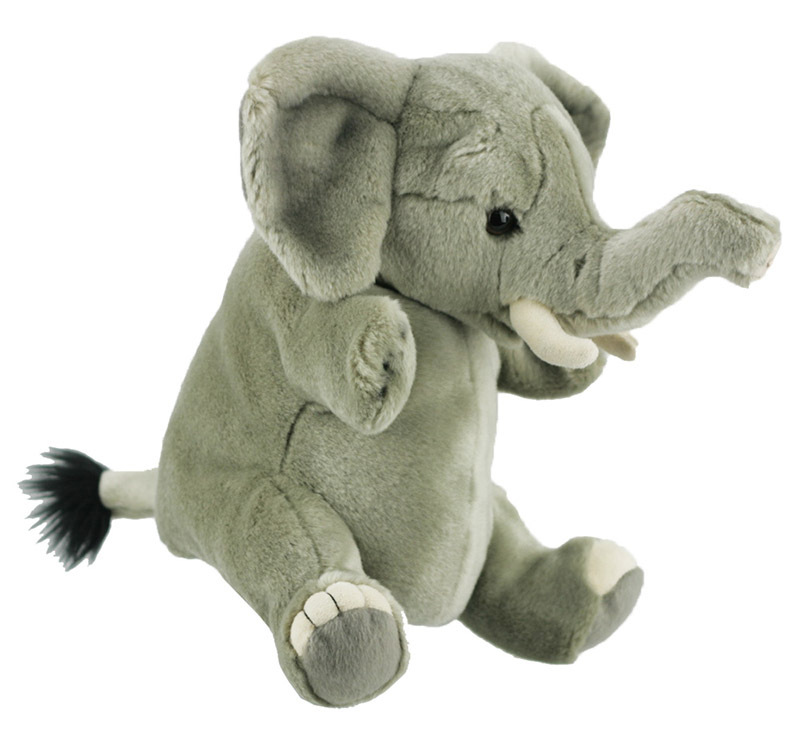 *National Geographic Hand Puppet - Elephant 35cm