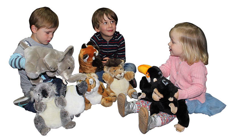 national geographic hand puppets