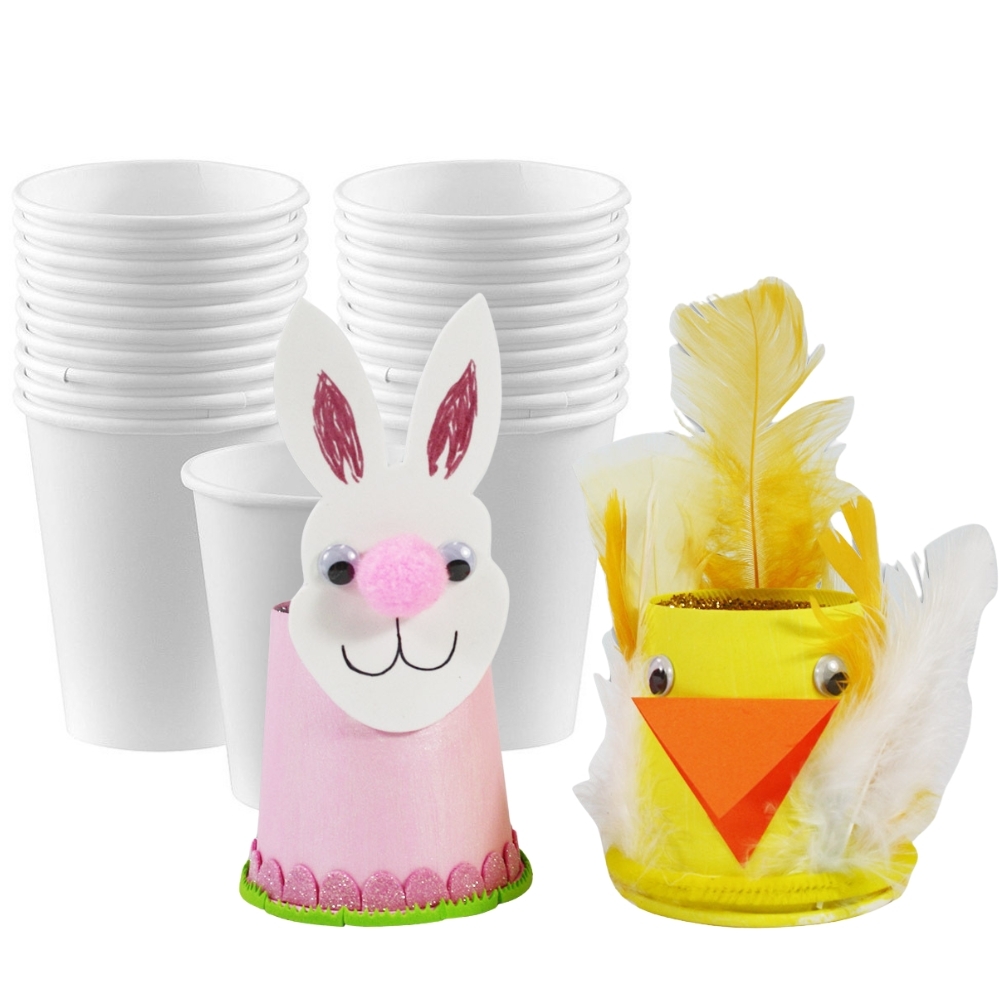 Paper Craft Cups - 237ml 50pk