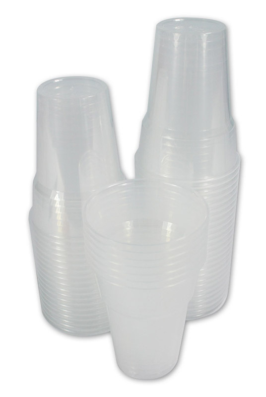 *Plastic Cups - 225ml 1000pk
