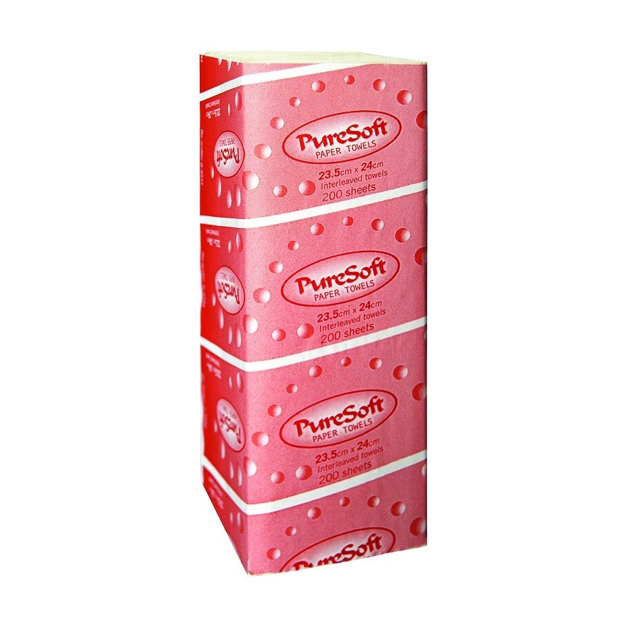 Slimline Hand Towel - 200 sheets x 20pks (0-3344)