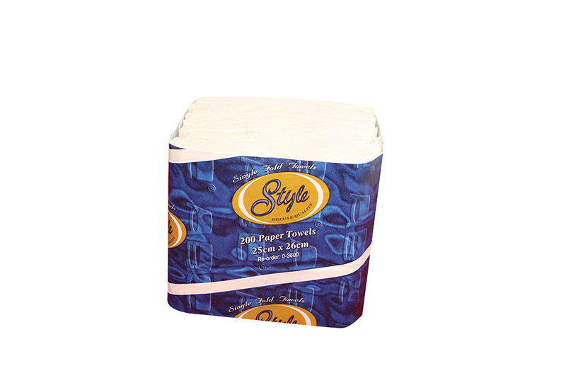 Style Child Hand Towel - 200 sheets x 36pks (0-3600cut)