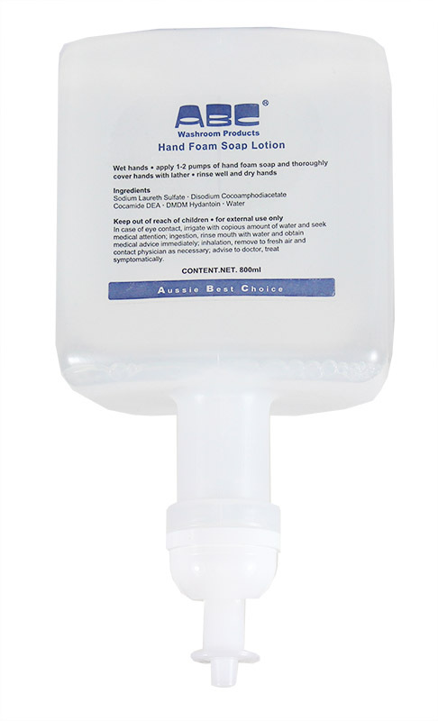 Hand Soap Foam Lotion - 800ml Pods 10pk