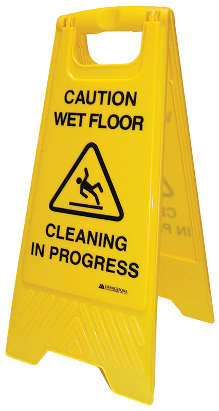 Caution When Wet Sign