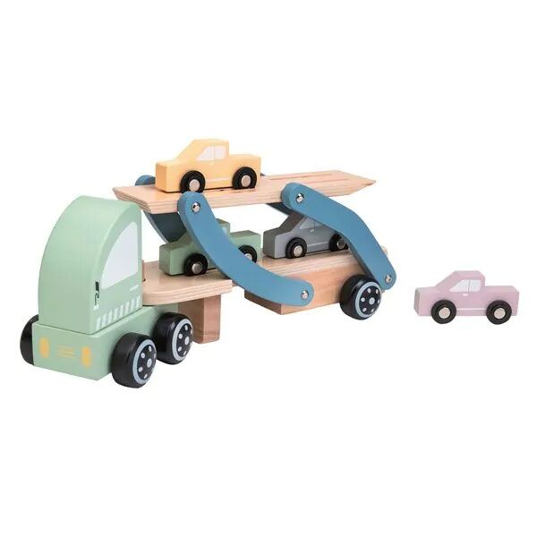 *SPECIAL: Little Car Carrier Truck 6pcs