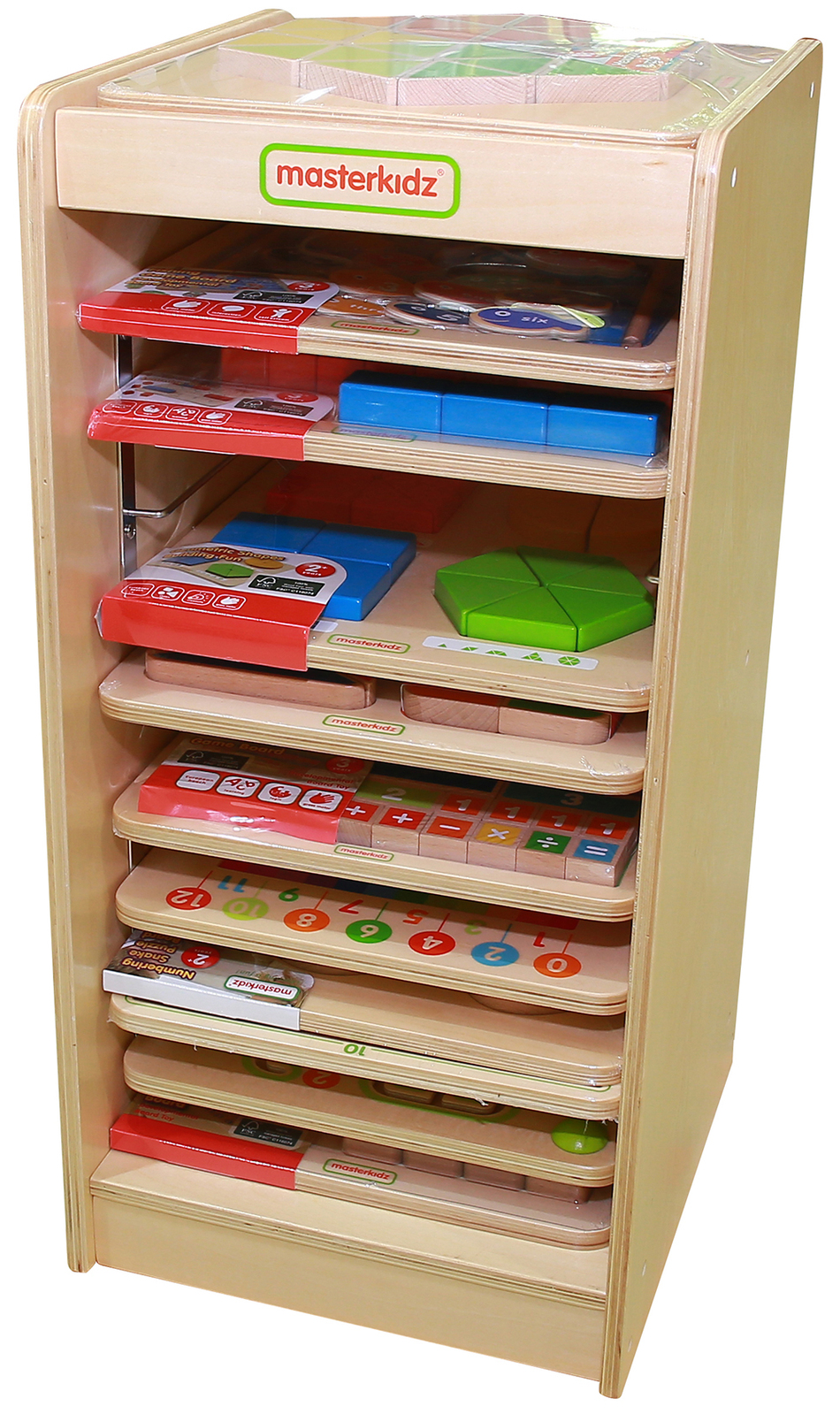 *SPECIAL: Masterkidz Handy Learning Boards Storage Rack(10 Piece)