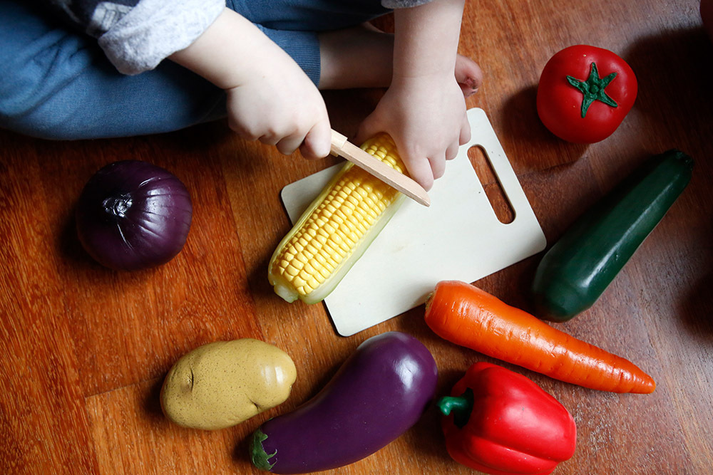 Masterkidz Realistic Food - Vegetable 8pcs
