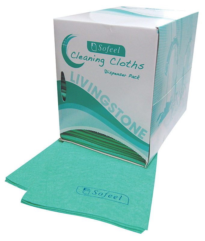 Sofeel Cleaning Cloths Dispenser 40pk - Green