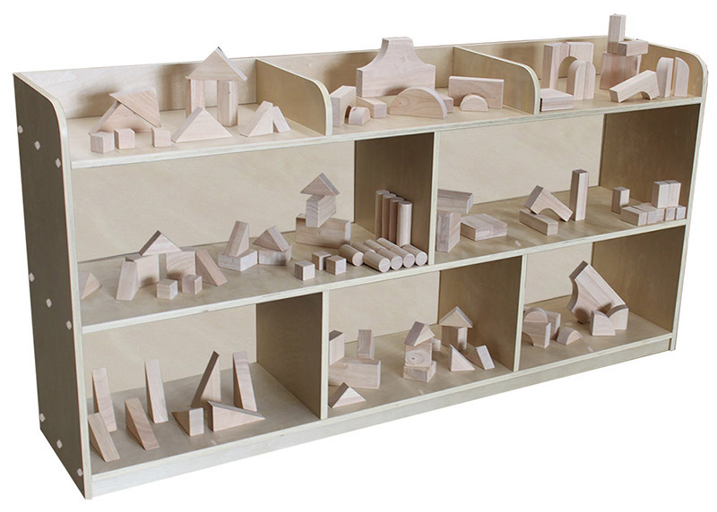 Birch Equipment / Block Storage Unit - With 8 Castors