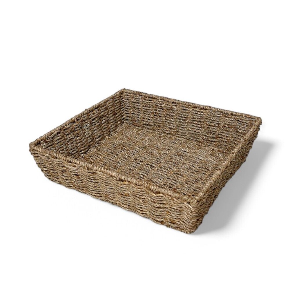 Seagrass Basket - Medium 38 x 35 x 10cmH