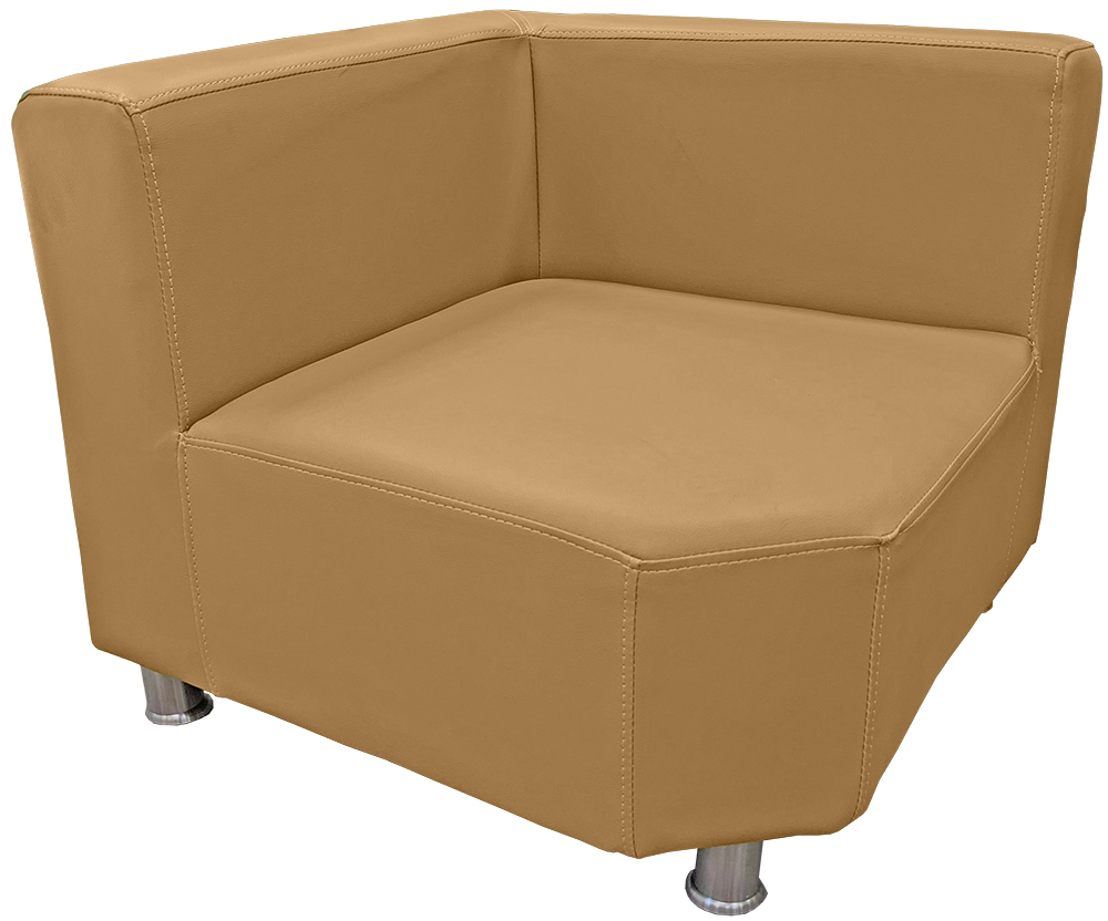 *Tikk Tokk Cozy Sofa Suite Corner Seater - Coffee