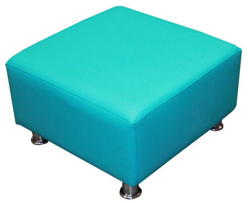 *SPECIAL: Billy Kidz Single Ottoman - Island Blue (no feet)
