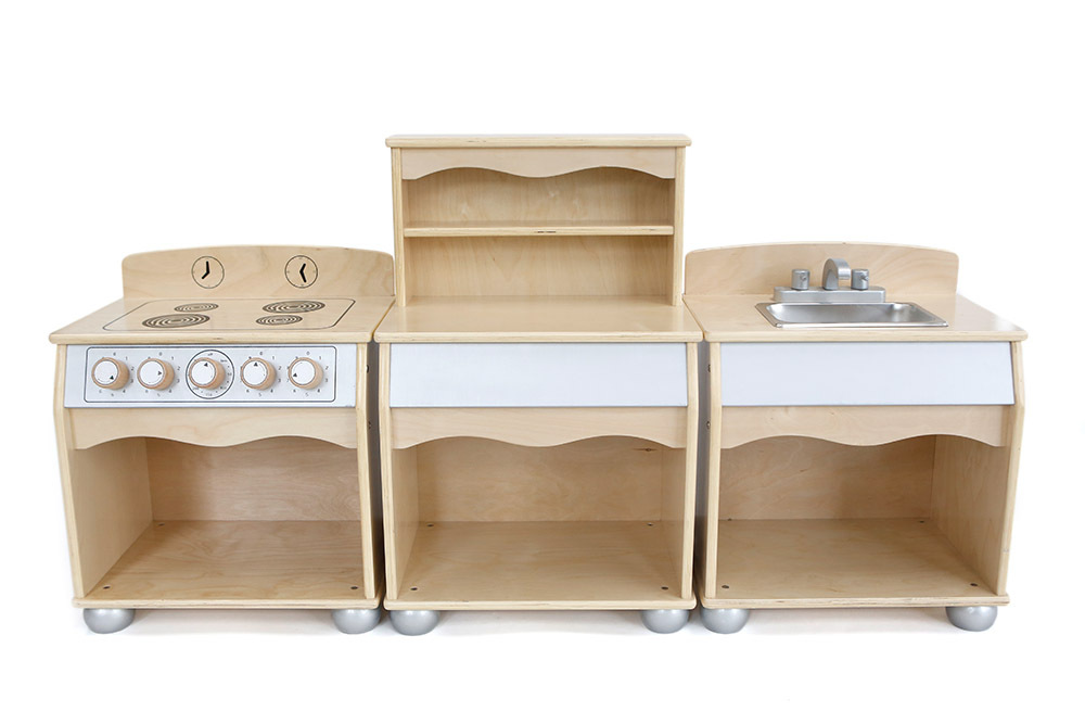 Billy Kidz Role Play Toddler Kitchen Set - 3pcs