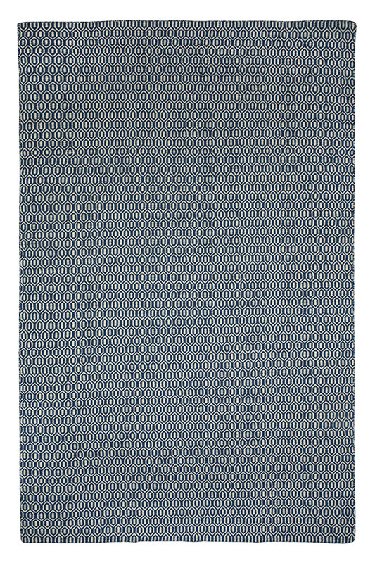 Recycled PET Medium Mat - Bekal Indigo Blue