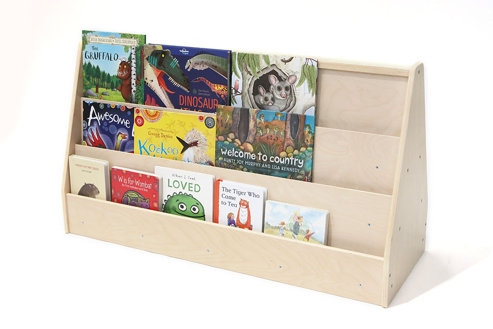 Hako Timber Double Side Book Display - 60cmH