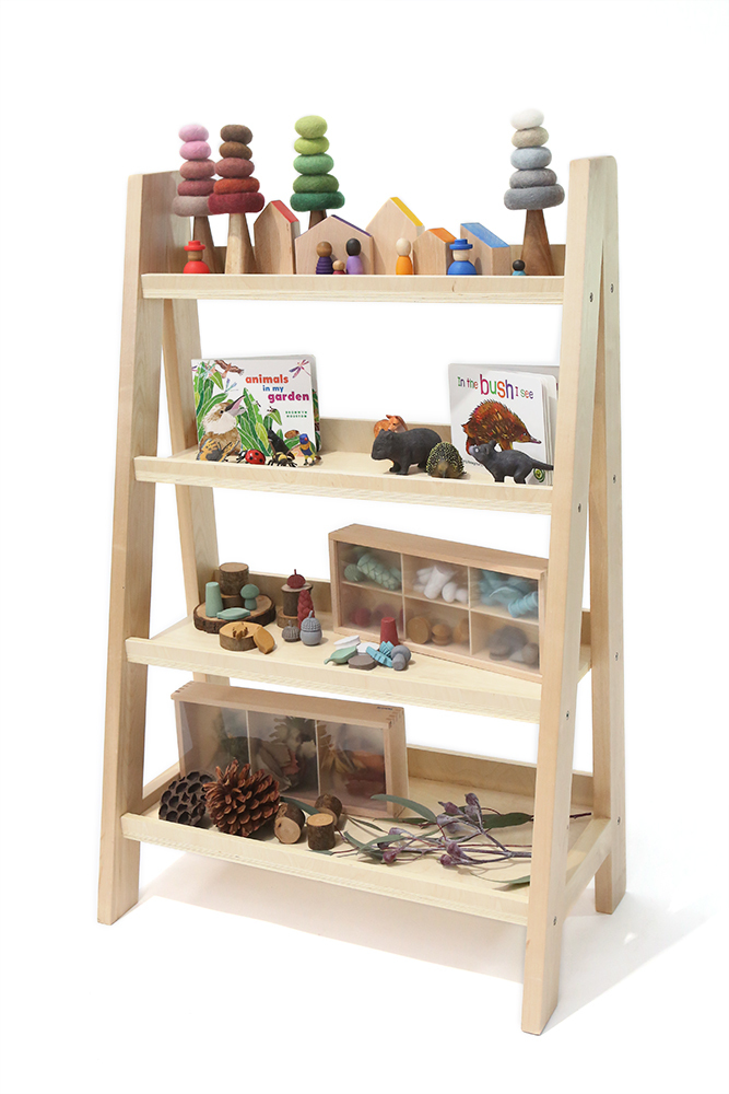 Hako Timber Ladder Display Stand