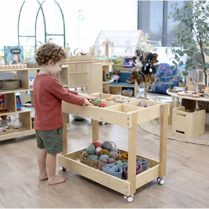 Hako Timber Medium Multi-Purpose Trolley