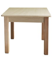 *SPECIAL: Billy Kidz Birch & Sandy Birch Laminate Table Square 1000 x 1000mm - 28cmH