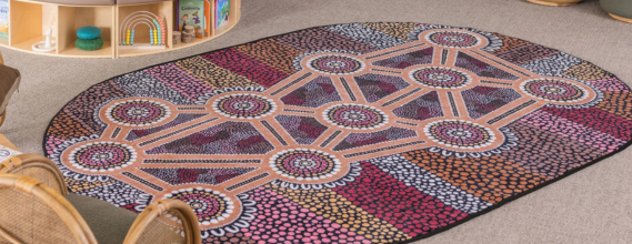 Indigenous Styled Mats & Cushions image