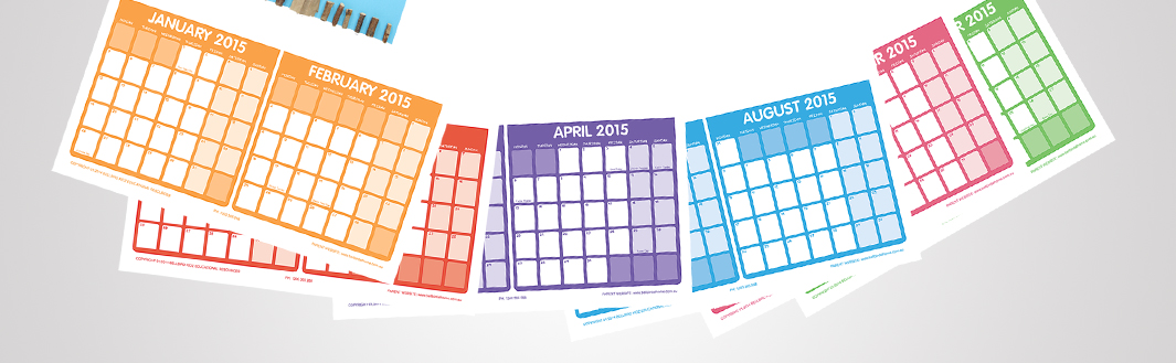 Kidz DIY Calendars image