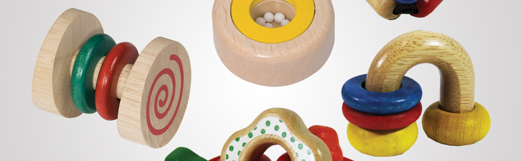 rattles and teethers