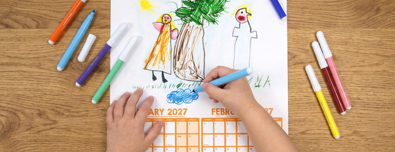 KidZ DIY Calendars image
